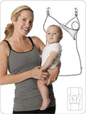 Nursing Bra Long Top w/Adjustable Chest Band