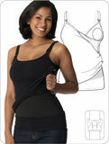 Nursing Bra Tummy Control Long Tank